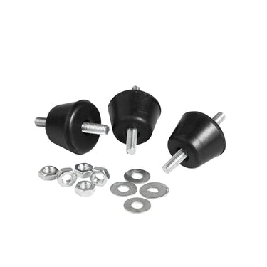 Vibrationsdæmper Stor 43x31x33x71x8 ( 4 stk ) - 1