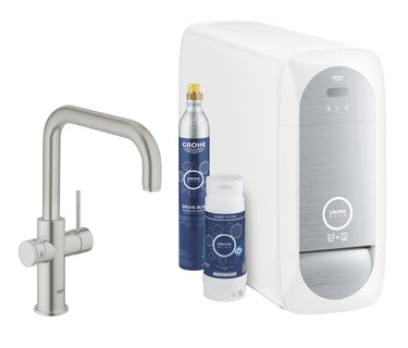 GROHE Blue Home etgreb køkken U-tud SuperSteel - 1