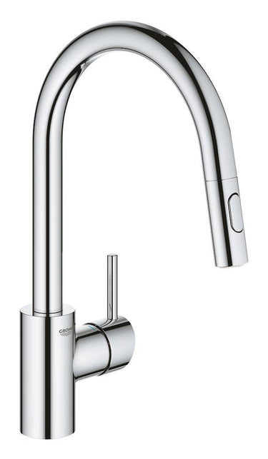 GROHE Concetto køkkenarmatur C-tud bruser dual krom - 1