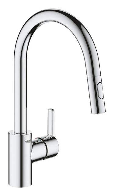 GROHE Feel køkkenarmatur C-tud bruser dual krom - 1