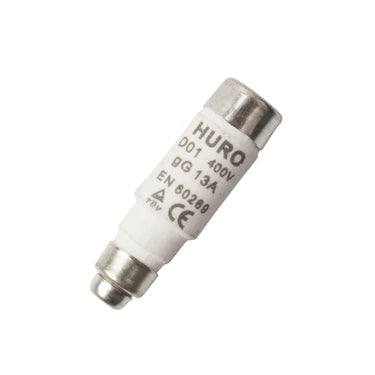 Sikring D01 13 ampere (5-styk) sort - 1