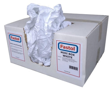 Fastol midibox hvide klude - 1