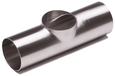 T-stykke DS KORT 316L SATIN Ø51X1,2 - 1