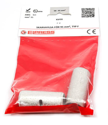 Pressemuffe KSF95 95mm² - I poser af 2 stk. - 1