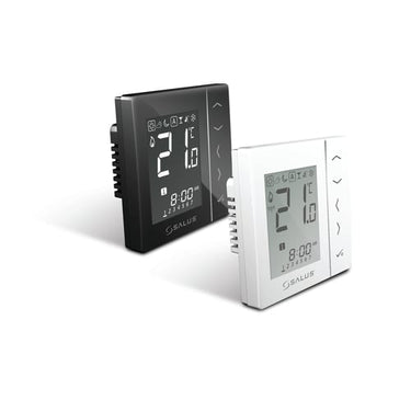 Rumtermostat Salus trådløs 230V hvid VS10WRF - 1