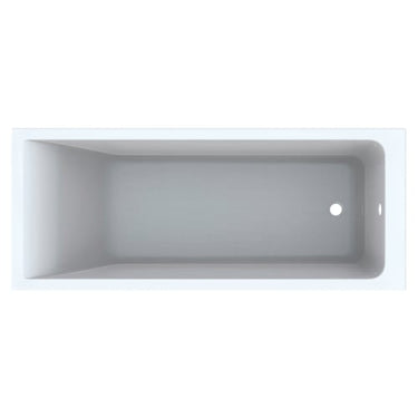 Geberit Renova Plan badekar 1700 x 700 x 460 mm med ben hvid - 1