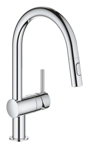 GROHE Minta køkkenarmatur C-tud bruser dual krom 32321002 - 1