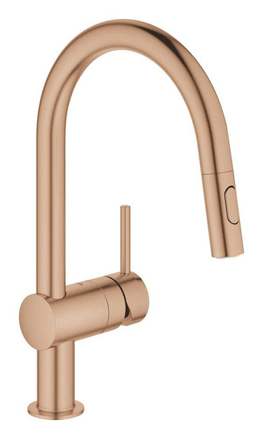 Grohe Minta etgrebs køkkenarmatur C-tud bruser mouss. - 1