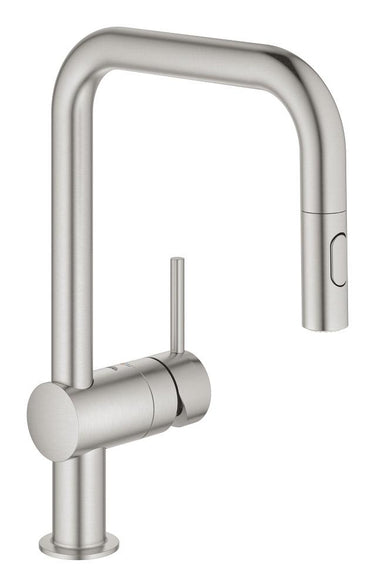 GROHE Minta køkkenarmatur U-tud bruser dual SuperSteel - 1