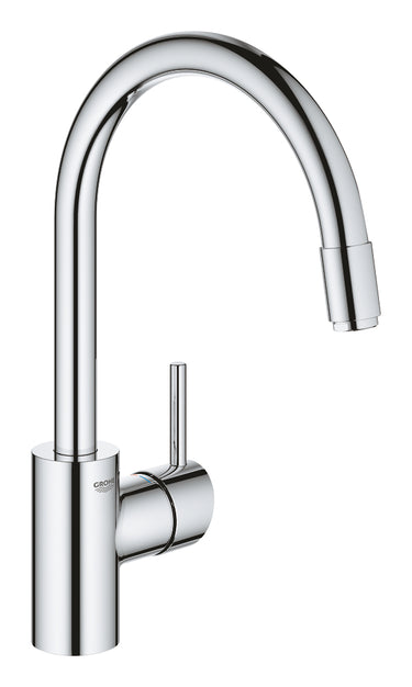 GROHE Concetto køkkenarmatur C-tud udtræk mousseur krom - 1