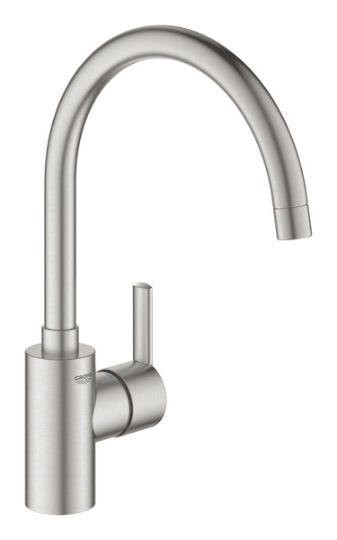 GROHE Feel køkkenarmatur C-tud SuperSteel - 1