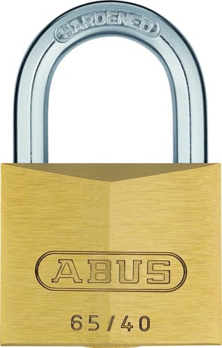 Abus Hængelås 65/40 3 stk enslukkende - 1