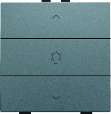 Dæmpertryk enkelt steel grey coated NHC - 1