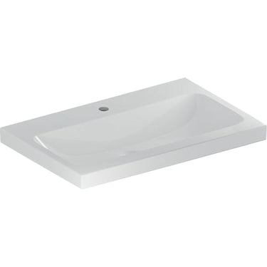 Geberit iCon Light håndvask 750 x 480 mm hvid porcelæn - 1