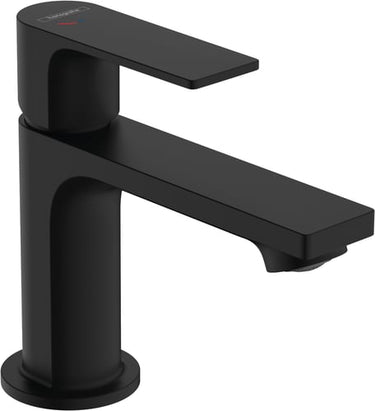 hansgrohe Rebris E 1-grebs håndvaskarmatur 80 CoolStart u/bv mat sort - 1