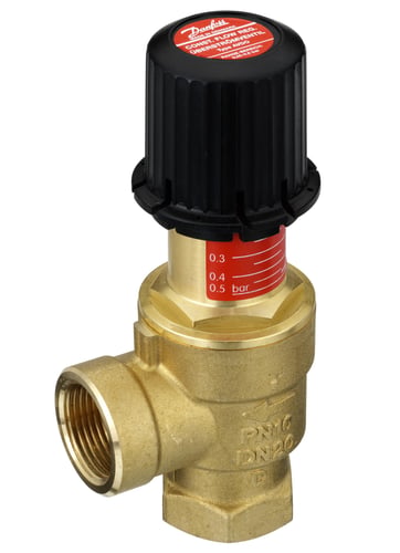 Danfoss AVDO 20 overstrømsregulator vinkelløb 3/4 muffe - 1