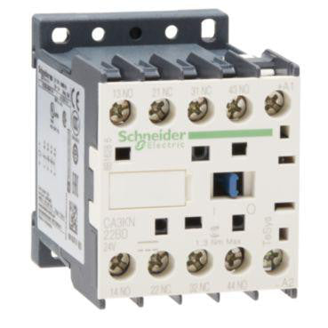TeSys K kontrolrelæ - 2 NO + 2 NC - <= 690 V - 24 V DC standard kul - 1