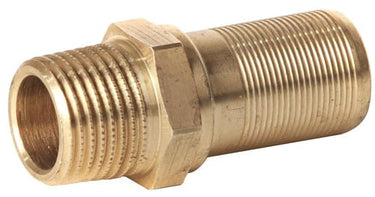 HENCO nippel adapter til fordelerrør rødgods 20 mm x 3/4 - 1