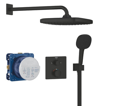 GROHE Precision 250 sampak indbyg 2SC cube mat sort - 1