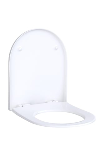 Geberit Acanto toiletsæde 350x437x49mm duroplast hvid - 1