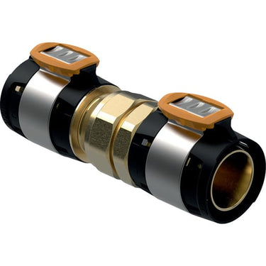 Geberit FlowFit union 50 mm blyfri siliciumbronze - 1