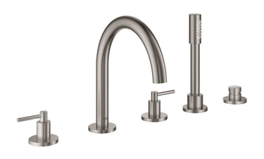 GROHE Atrio kar- og brusekombination udvendig dele 5-h SuperSteel - 1