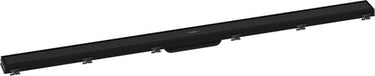 hansgrohe RainDrain Match kappesæt til flise bruseafløb 1200 mm mat sort - 1