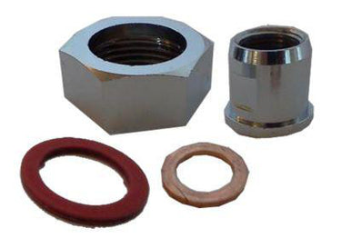 Forskruning til Nil hane 3/4" x 3/8" forkromet - 1