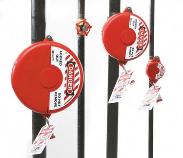 Rød Skydeventil Lockouts Ventil Diameter 25,40 - 63,50 mm - 1