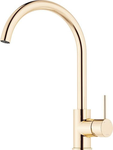 Mora Inxx II Soft køkkenarmatur 220mm C-tud poleret messing - 1
