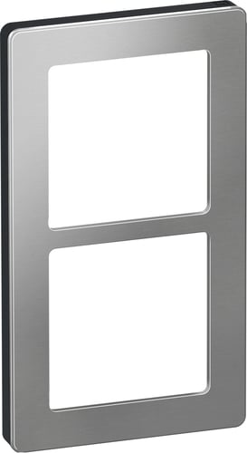 LK FUGA PURE designramme stål 2 modul stål - 1