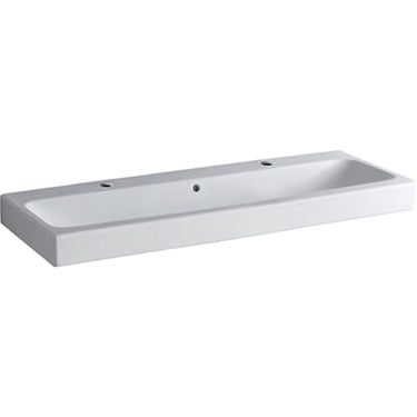 Geberit Icon håndvask 1200 x 485 x 160 mm hvid porcelæn - 1