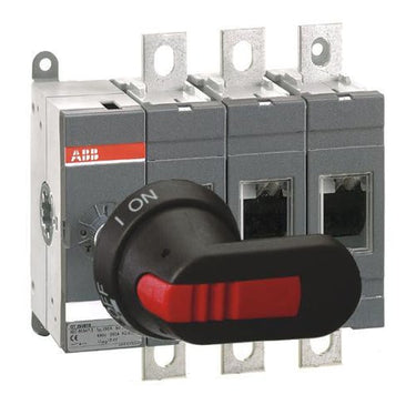 Lastafbryder 250A 3 polet med drejegreb OT250E03P - 1