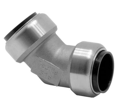 Roth vinkel 45° 22 mm rustfri stål - 1