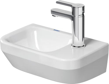 Duravit No.1 håndvask 1 hanehul i højre side u/overløb 360 x 220 mm - 1