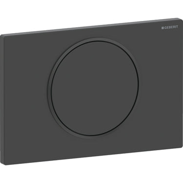 Geberit Sigma10 betjeningsplade sort - 1