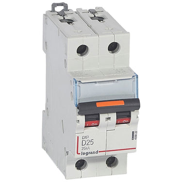 DX³ MCB automatsikring D25 2pol 2M 25KA - 1