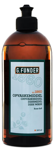 Opvaskemiddel med rose duft 500 ml - 1