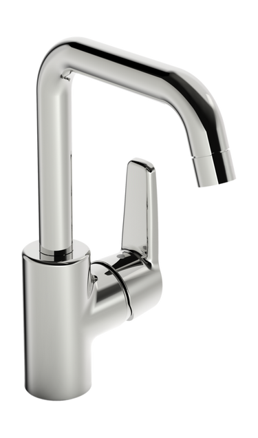 Oras Saga 3907F håndvaskarmatur med høj svingtud - 1