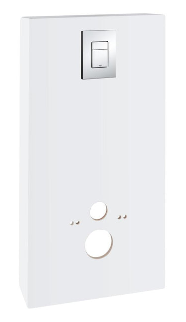 GROHE Solido Monobloc WC installationsesæt inkl. betjeningsplade Moon White - 1
