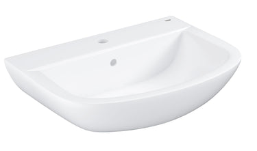 GROHE Bau Ceramic håndvask væghængt 65 cm - 1