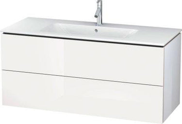 Duravit L-Cube vaskeskab 122 x 48 cm hvid højglans - 1