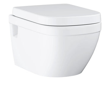 GROHE Euro Ceramic væghængt toilet inkl. soft close sæde - 1