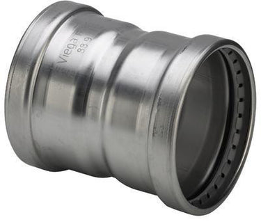Sanpress inox XL muffe 88,9 mm rustfrit stål - 1