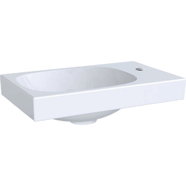 Geberit Acanto håndvask 400x115x250mm t/møbel/bolt hvid porcelæn KeraTect - 1