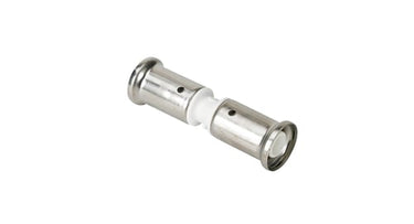 Henco pres muffe PVDF 16 x 16 mm - 1