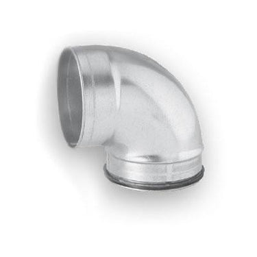 Unite bøjning presset 90° 160 mm kort med MF-mål i en ende - 1