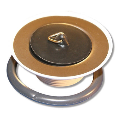 Bundventil med prop 1 1/2" til vask - 1