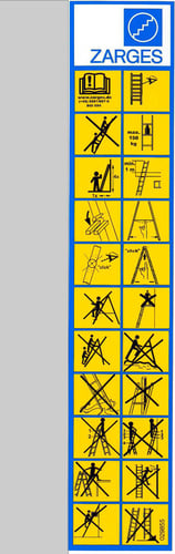 Piktogram til alle stiger - 1