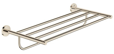 GROHE Essentials håndklædestang med hylde poleret nikkel - 1